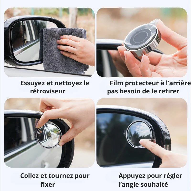 miroir d’angle mort nouvelle génération, vision parfaite
