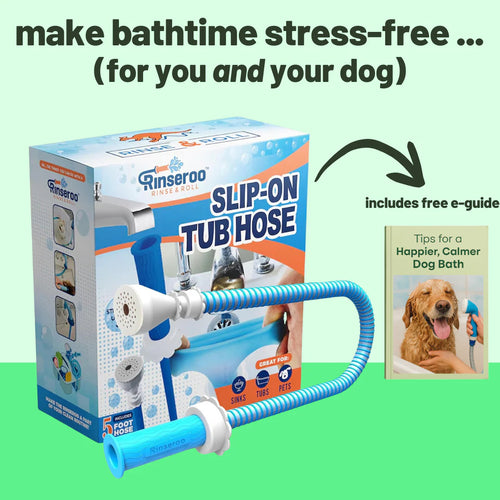 BathBuddy™: Slip-On Tub Hose