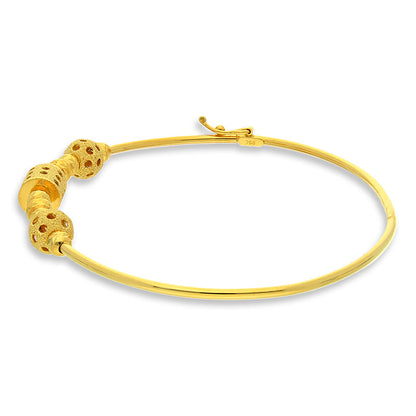 Gold Bangle in 18KT - FKJBNG18KU2001