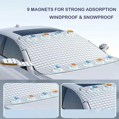 2025 Upgraded Car Windshield Magnetic Snow Cover