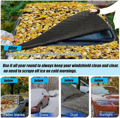 2025 Upgraded Car Windshield Magnetic Snow Cover