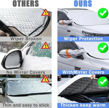 2025 Upgraded Car Windshield Magnetic Snow Cover