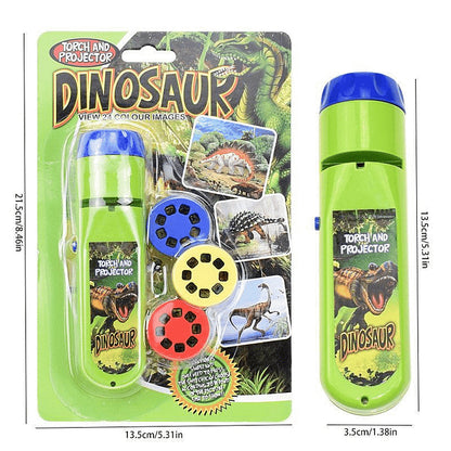 🦖 Dinosaur Projector Flashlight, Portable Dinosaur Projector Flashlight, Night Light Technology Toy For Christmas Gift