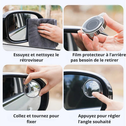 miroir d’angle mort nouvelle génération, vision parfaite