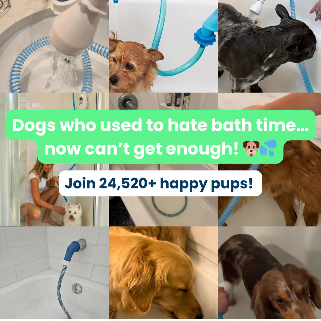 BathBuddy™: Slip-On Tub Hose