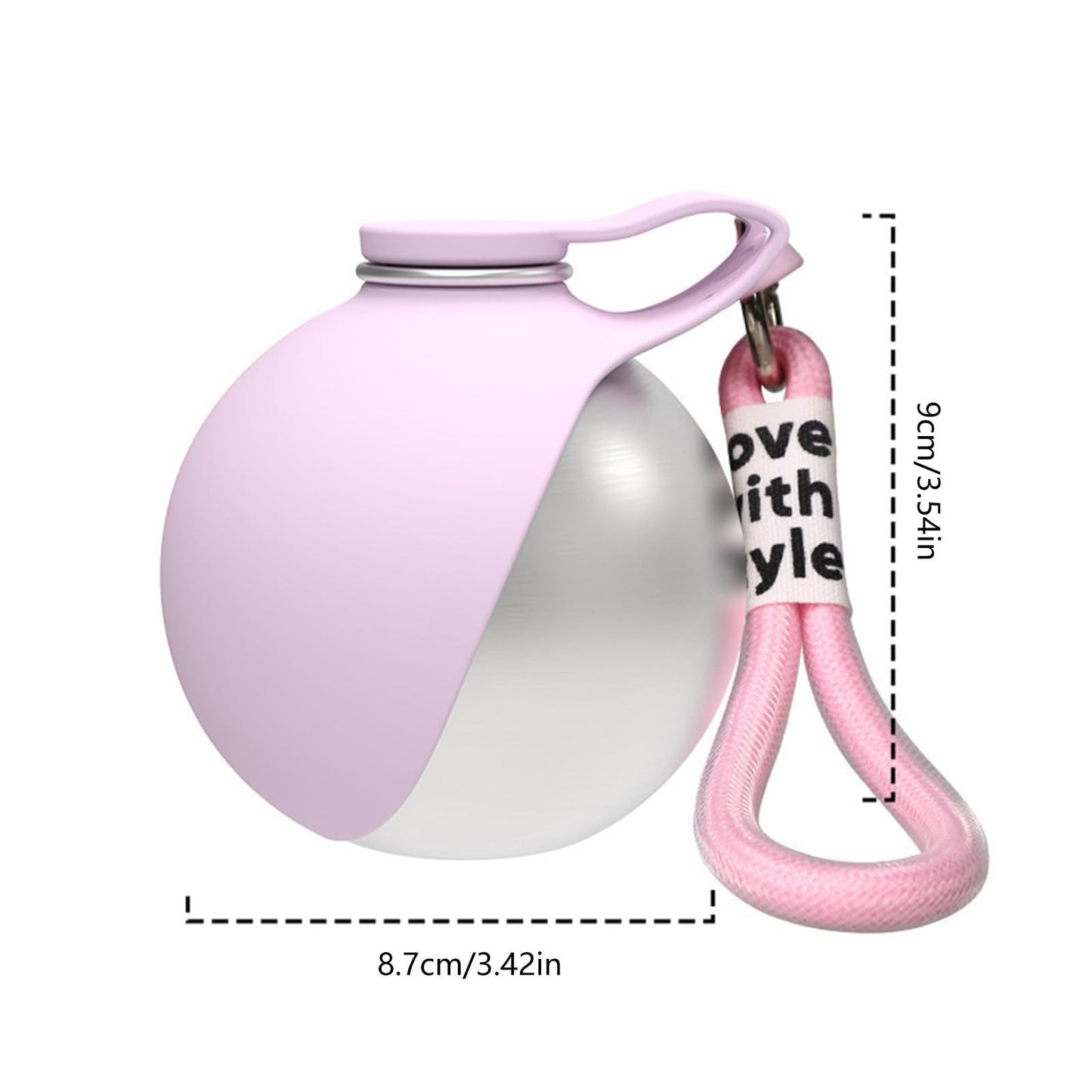 2-in-1 Portable Dog Water Bottle