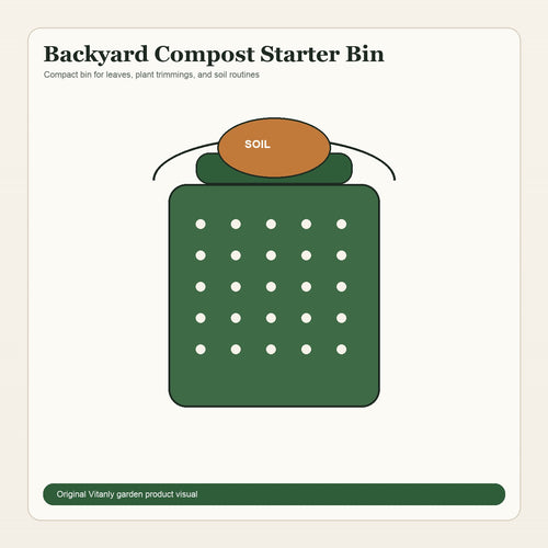 Backyard Compost Starter Bin