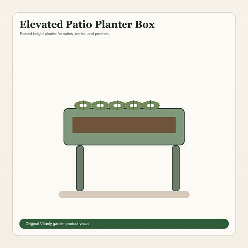 Elevated Patio Planter Box