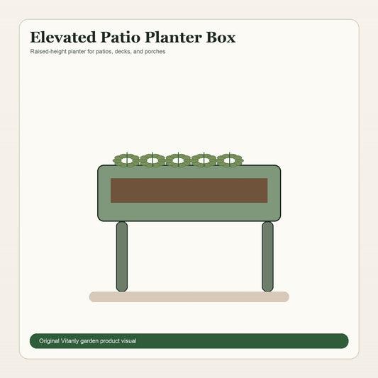 Elevated Patio Planter Box