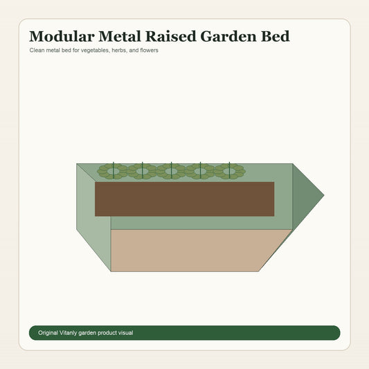 Modular Metal Raised Garden Bed